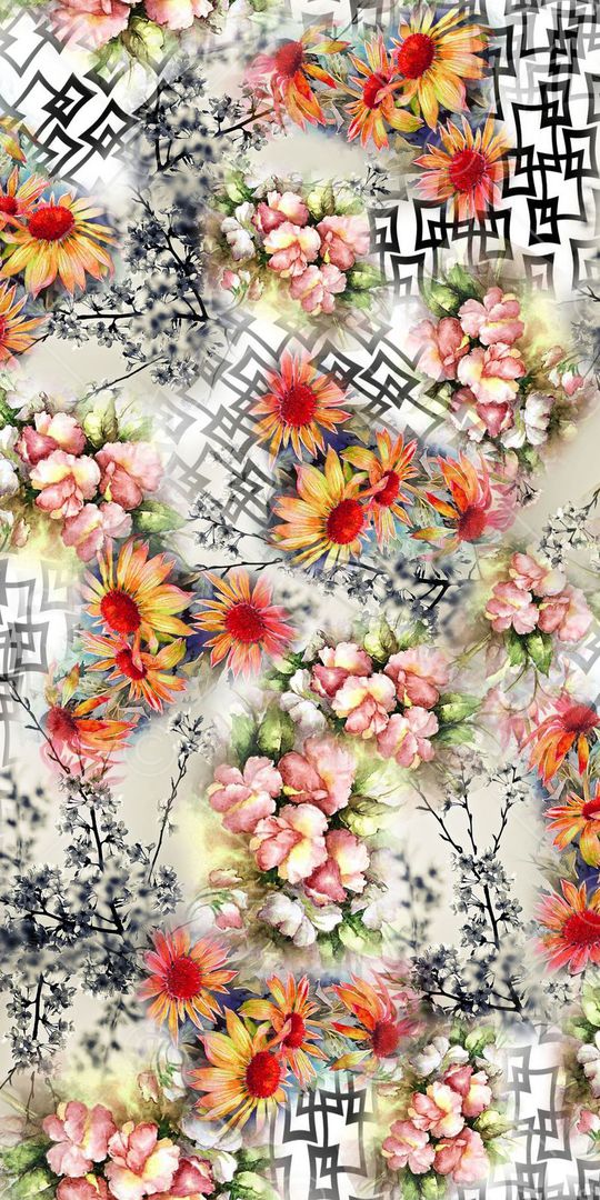 油画花卉印花华亿平台图片