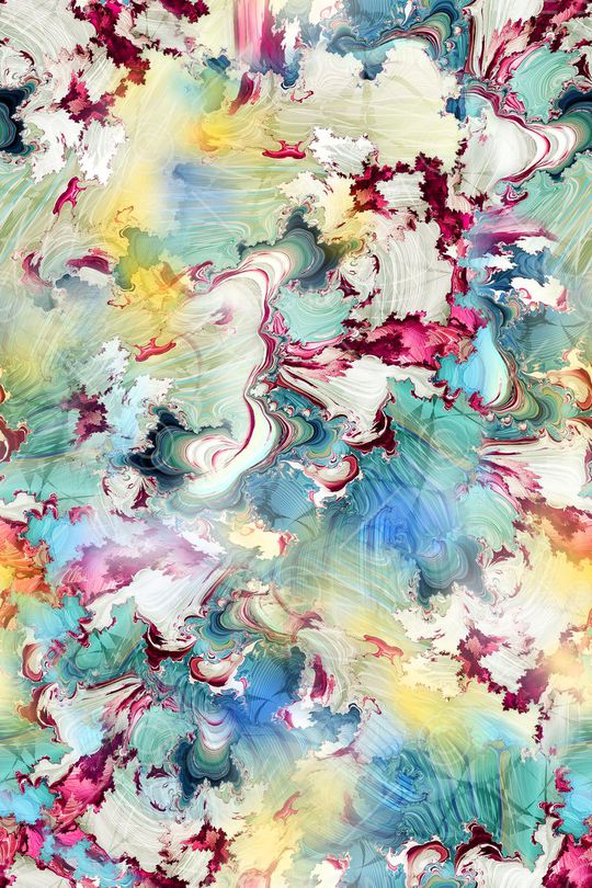 抽象印花华亿平台图片