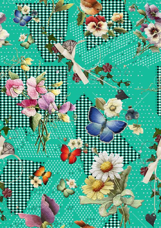 格子印花华亿平台图片