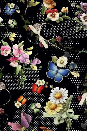 格子印花华亿平台图片