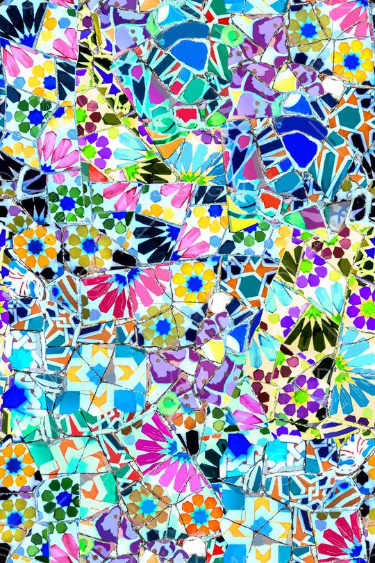 几何印花华亿平台图片