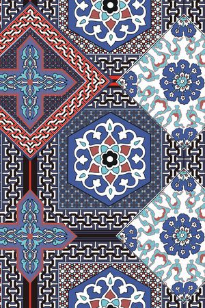 复古印花华亿平台图片