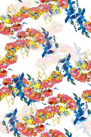 花朵印花华亿平台图片