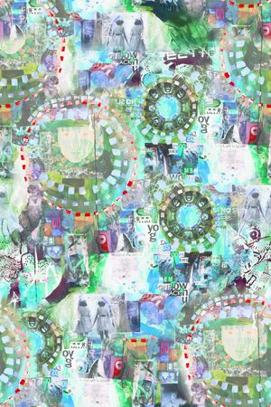 插画图案印花华亿平台图片