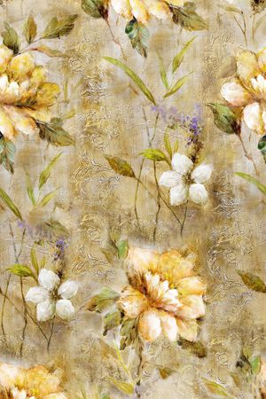 油画花卉印花华亿平台图片