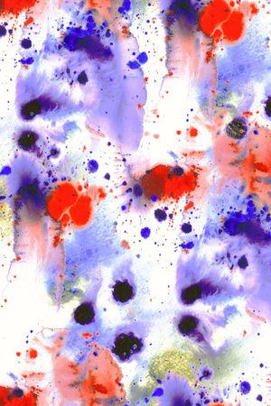 原创大牌泼墨印花华亿平台图片