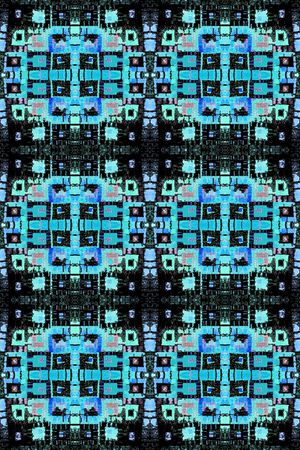 抽象花卉印花华亿平台图片