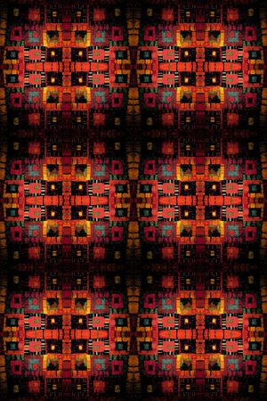 抽象花卉印花华亿平台图片