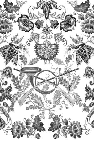 插画风格原创时尚男装印花华亿平台图片