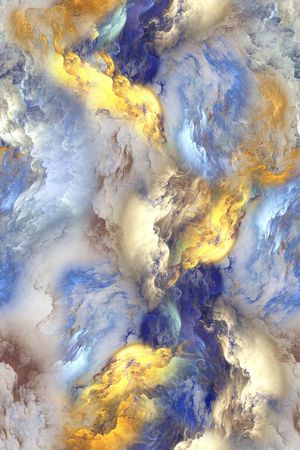 云彩印花华亿平台图片