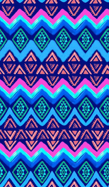 706681-zigzag 波浪民族华亿平台 Col