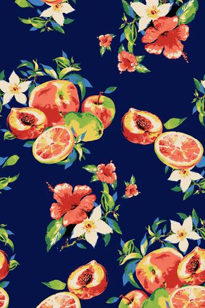 水果印花华亿平台图片