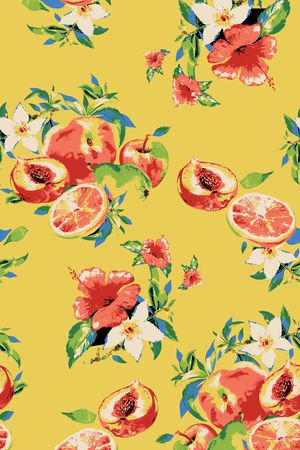 水果印花华亿平台图片