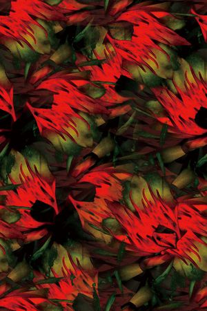 抽象印花华亿平台图片