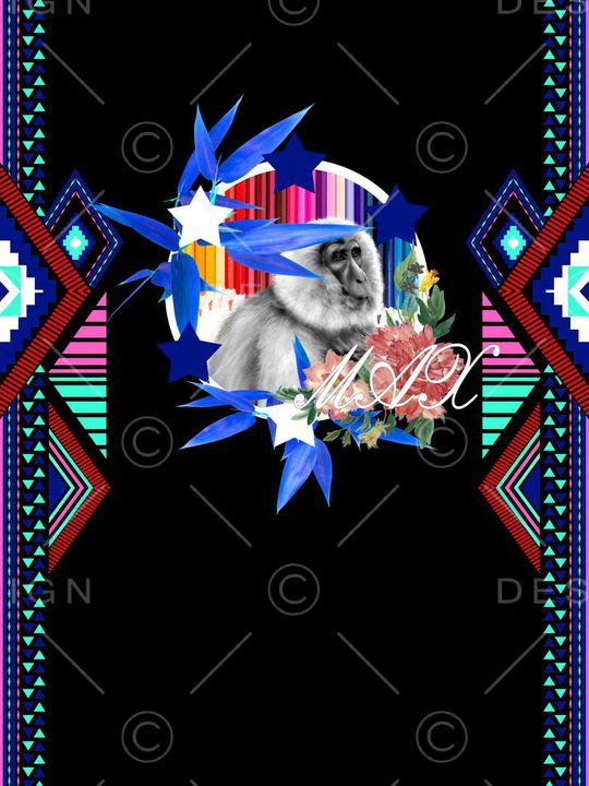 MAX-女装花卉印花华亿平台图片