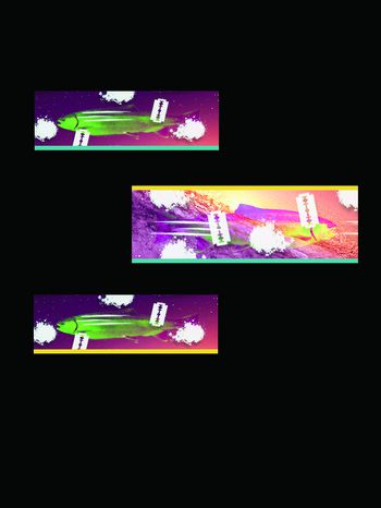 热带鱼印花华亿平台图片