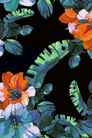 花瓣印花华亿平台图片