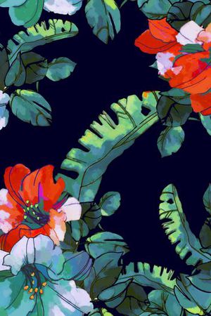 花瓣印花华亿平台图片