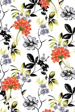 清新印花华亿平台图片