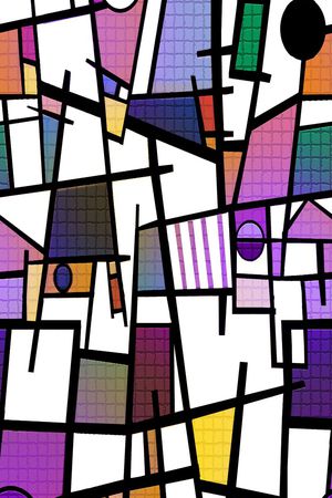 方格印花华亿平台图片