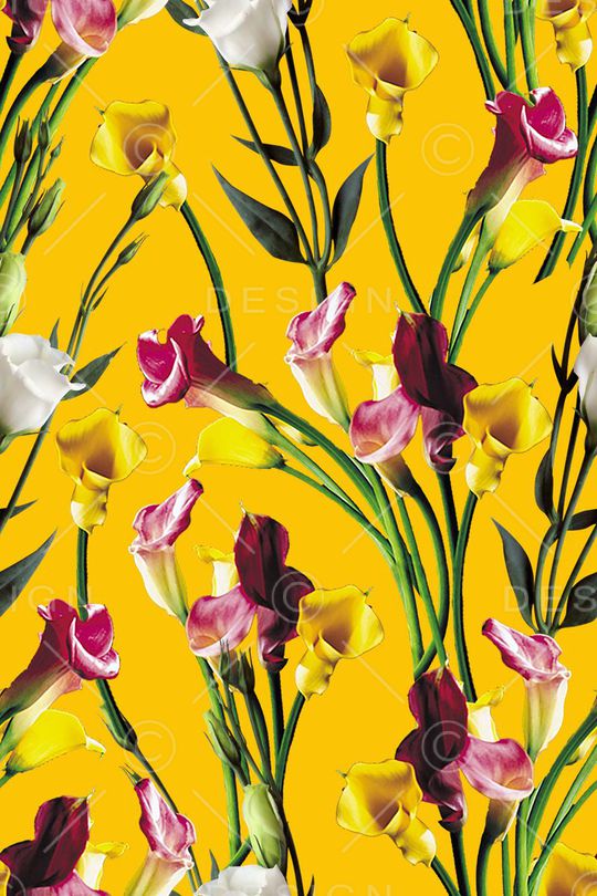 花朵印花华亿平台图片