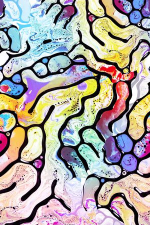 几何印花华亿平台图片