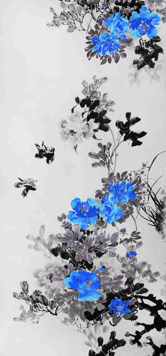 中国风印花华亿平台图片