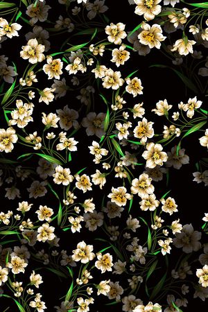 花朵印花华亿平台图片