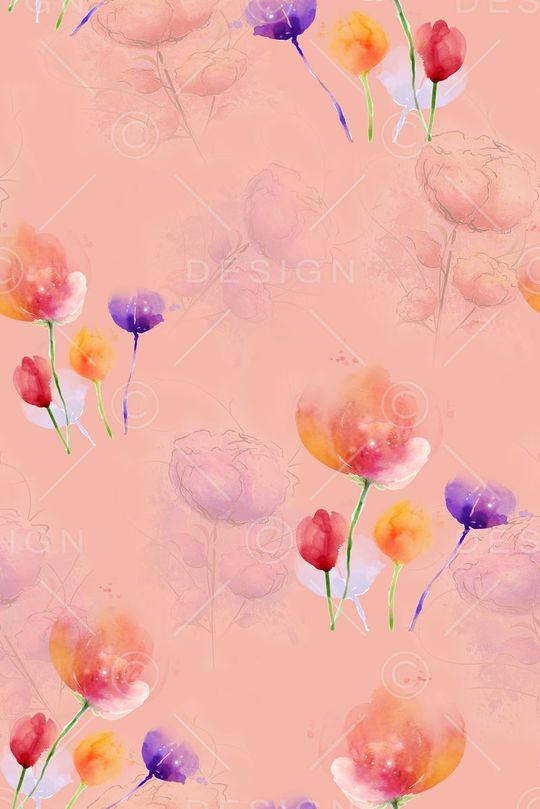 花朵印花华亿平台图片