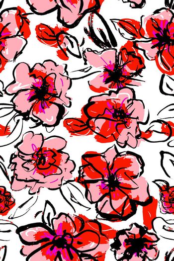 707244-抽象花朵09050b