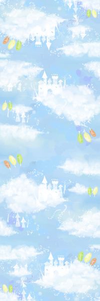 卡通长围巾印花华亿平台图片