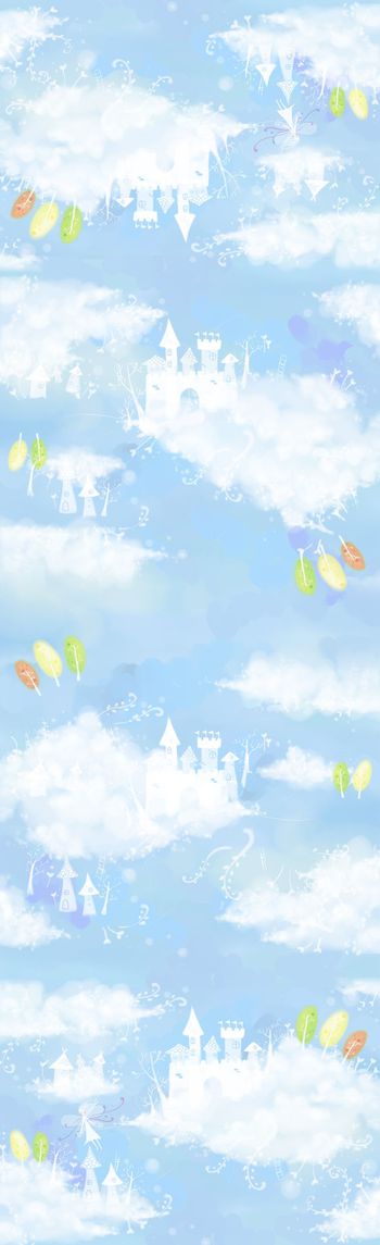 卡通长围巾印花华亿平台图片