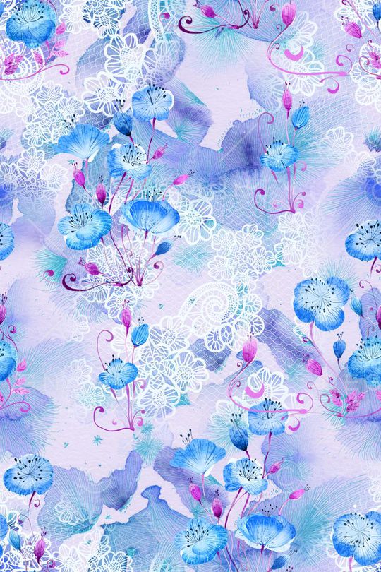 蕾丝印花华亿平台图片