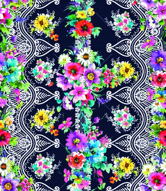 MAX-女装花卉印花华亿平台图片