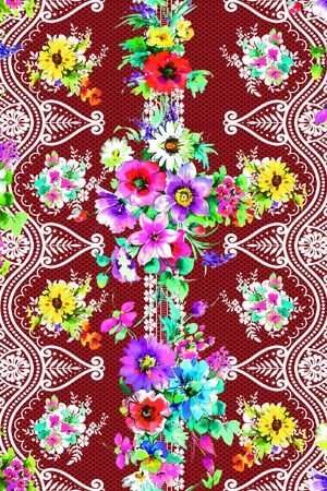 MAX-女装花卉印花华亿平台图片