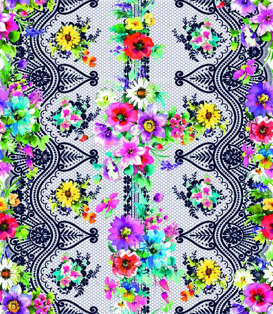 MAX-女装花卉印花华亿平台图片