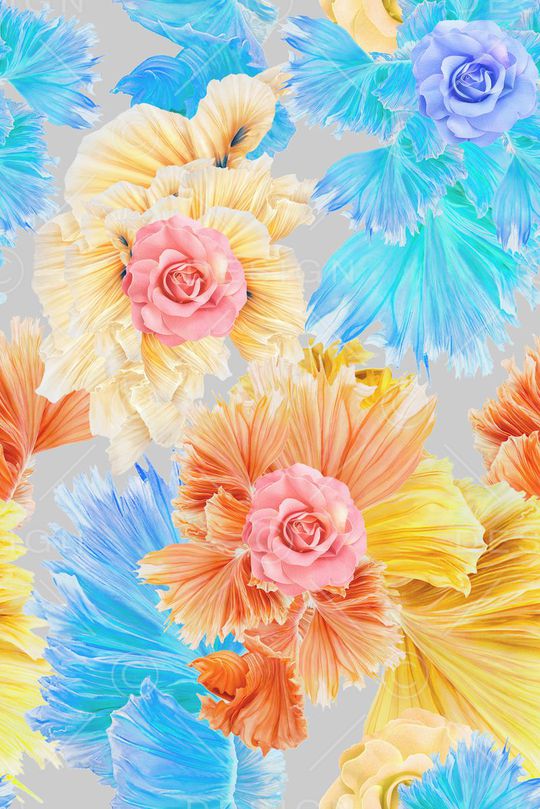 MAX-女装花卉印花华亿平台图片