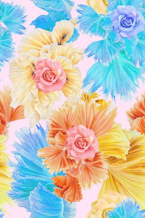 MAX-女装花卉印花华亿平台图片