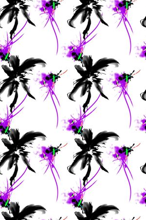 中国风印花华亿平台图片