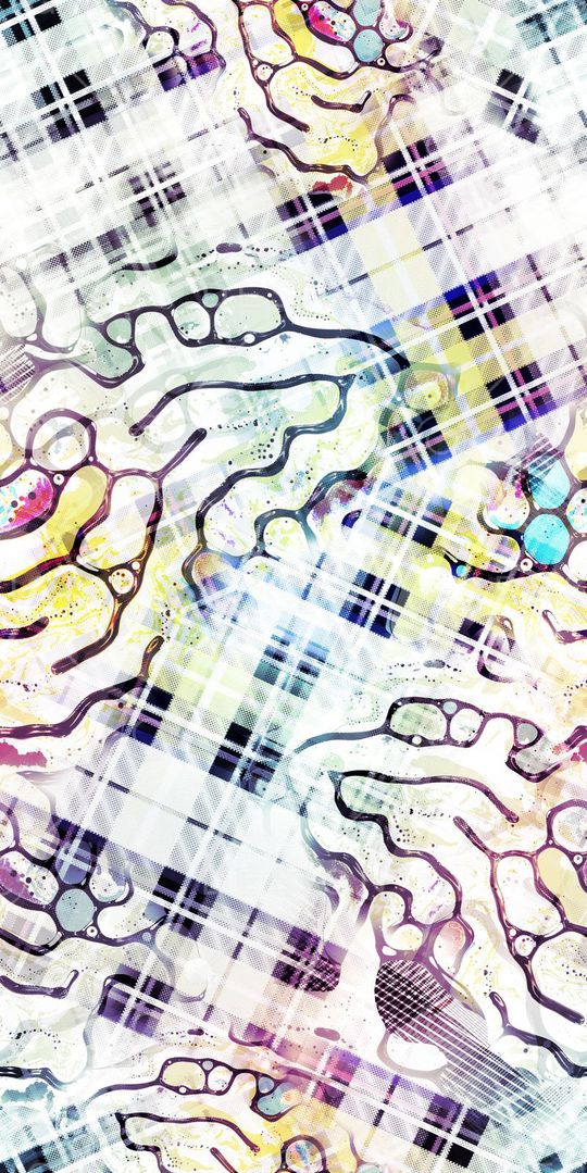 格子印花华亿平台图片