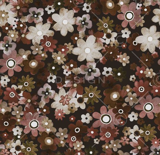 欧美风花卉印花印花华亿平台图片