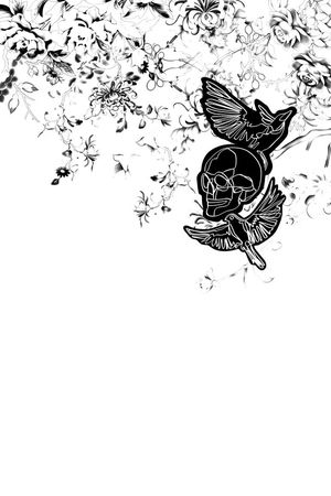 花卉鸟世界印花华亿平台图片