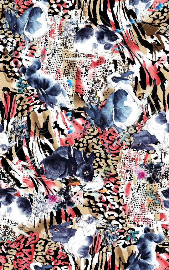 动物印花华亿平台图片