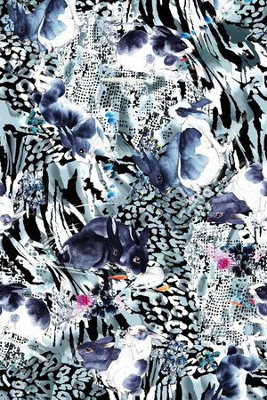 动物印花华亿平台图片