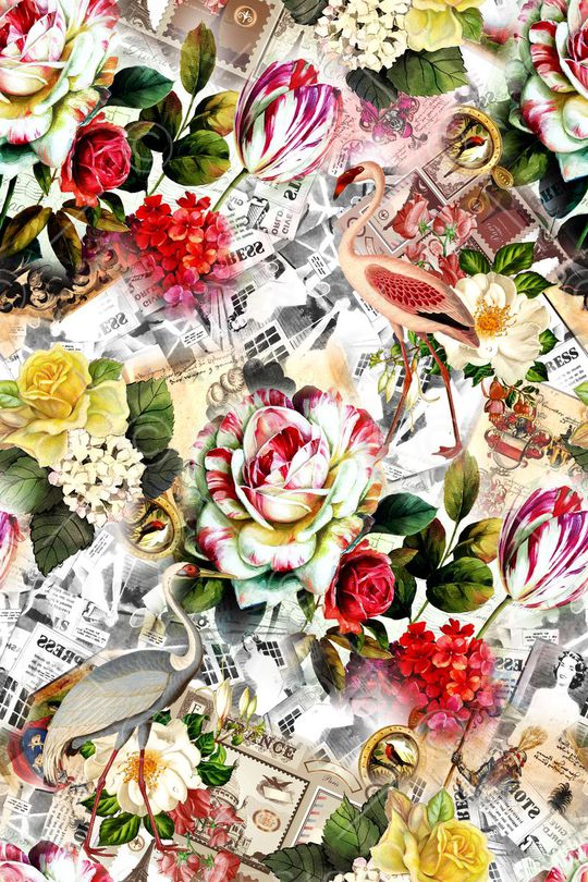 抽象印花华亿平台图片