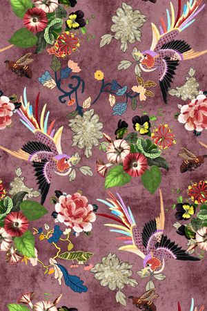 时尚印花华亿平台图片