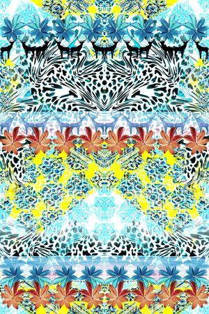 巴洛克印花华亿平台图片