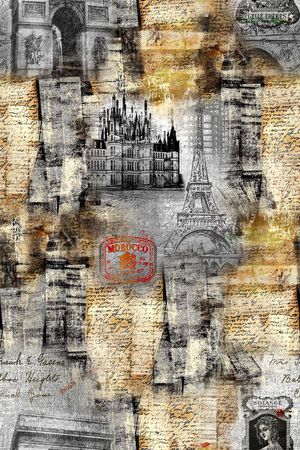 抽象印花华亿平台图片