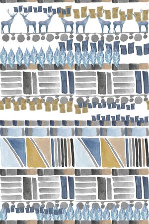 巴洛克印花华亿平台图片