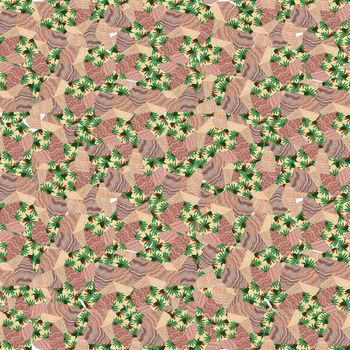 707493-色块波浪小草